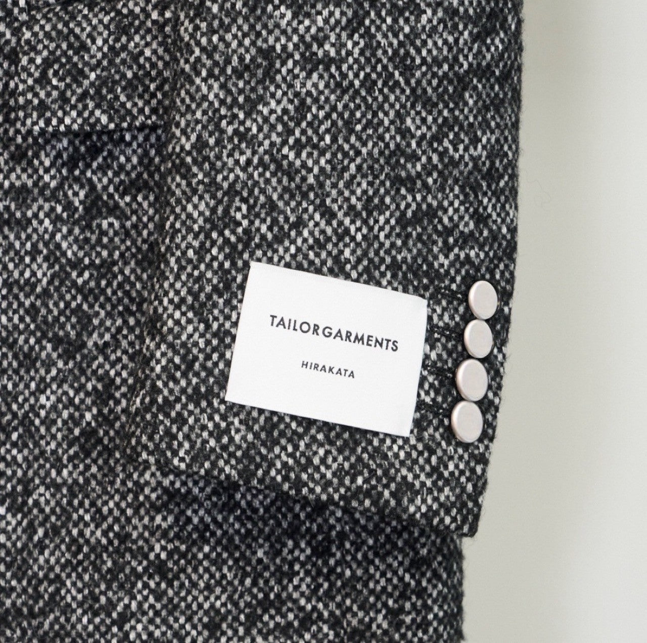 Silk Tweed Chester Coat SV925 Button