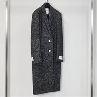 Silk Tweed Chester Coat SV925 Button
