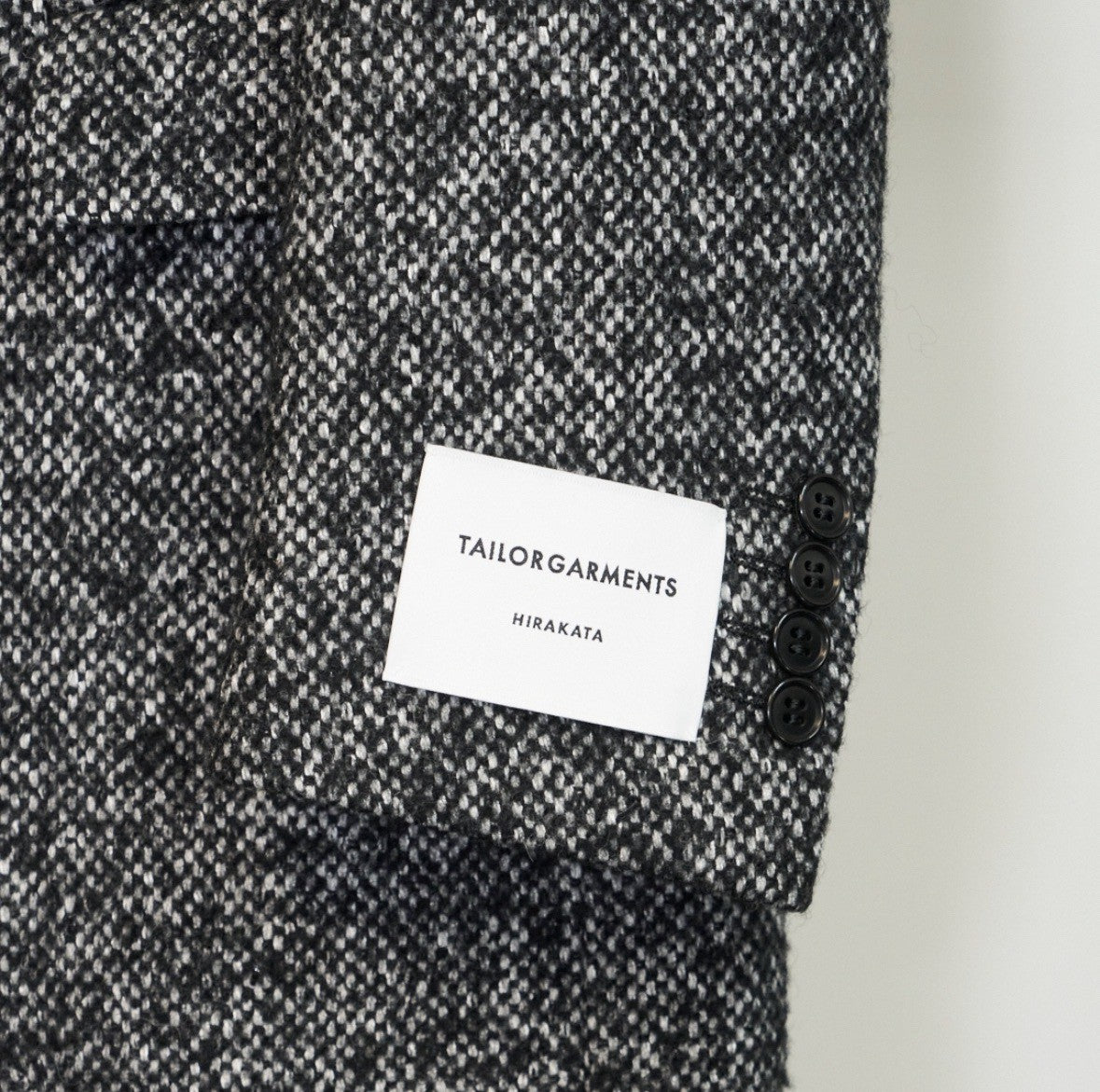 Silk Tweed Chester Coat