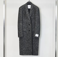 Silk Tweed Chester Coat