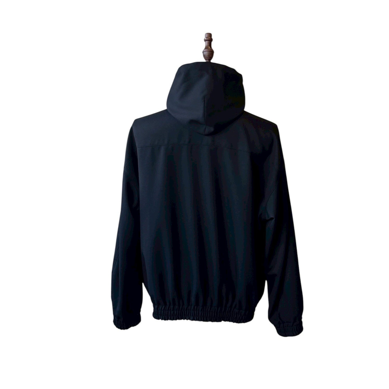 「SLIVER（スリバー）」TWR KERSEY ZIP-UP PARKA BLACK