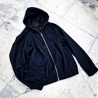 「SLIVER（スリバー）」TWR KERSEY ZIP-UP PARKA BLACK
