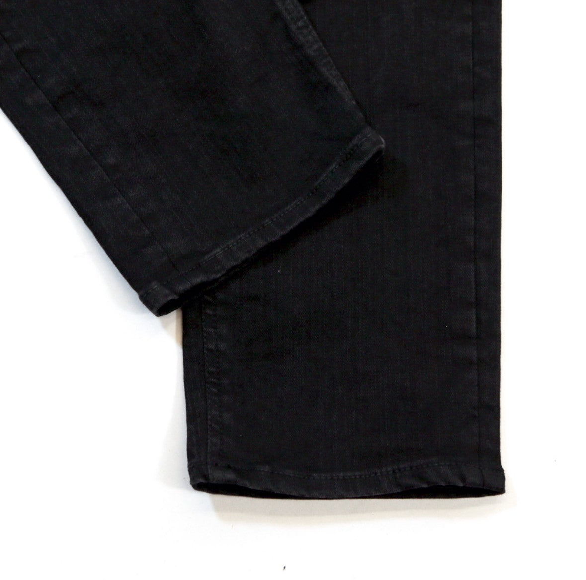 STRETCH COMFY DENIM 5P SKINNY SLIM FIT #BLACK