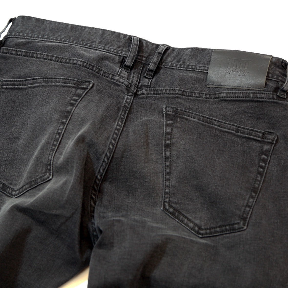 STRETCH COMFY DENIM 5P SKINNY SLIM FIT #CHARCOAL