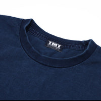 INDIGO COTTON JERSEY S/S TEE