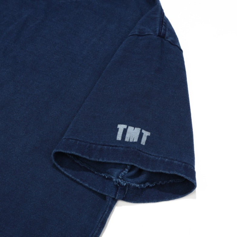 INDIGO COTTON JERSEY S/S TEE