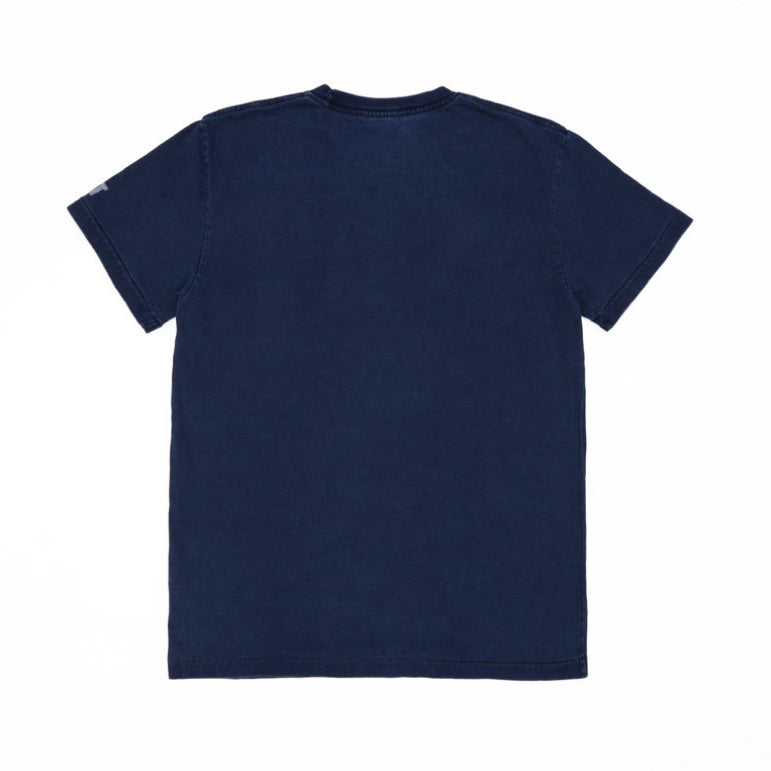 INDIGO COTTON JERSEY S/S TEE