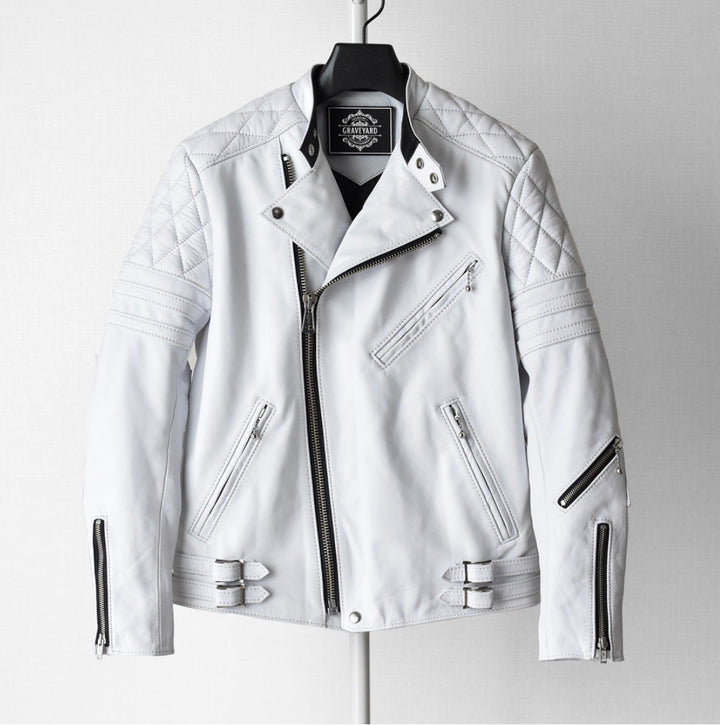 【THE BAR限定&着数限定販売】 WHITE COW LEATHER Ver. WHITE