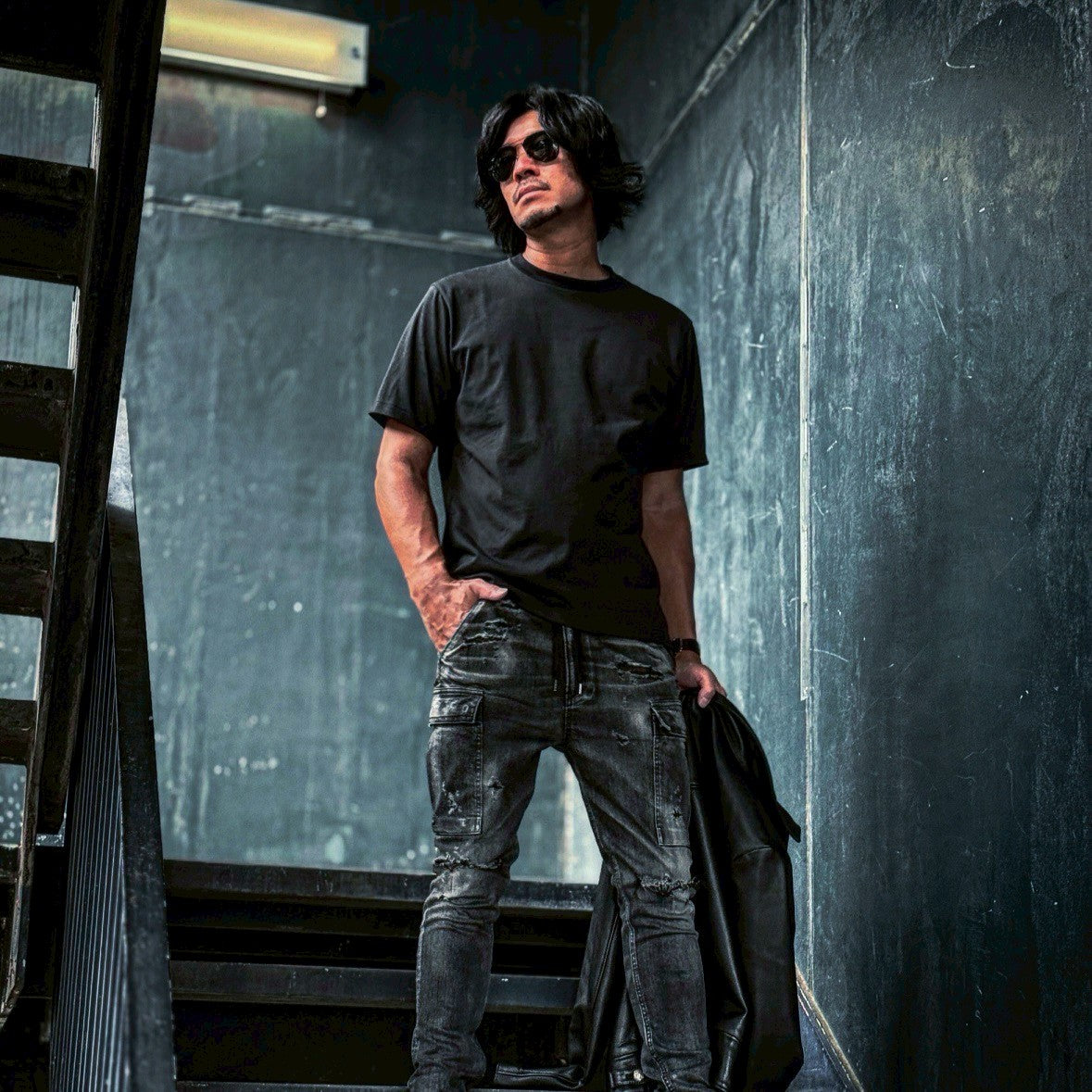 「THORN （ソーン）」SUVIN BASIC T-SHIRT BLACK