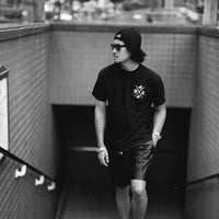 【THE BAR限定販売】THE BAR Special Oder 5.6oz S/S TEE ”Graveyard LOGO” BLACK