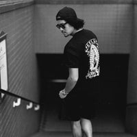 【THE BAR限定販売】THE BAR Special Oder 5.6oz S/S TEE ”GUNS＆MARIA” BLACK