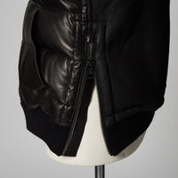 【期間限定販売】Turkish Lamb Nappa & Greek Baby Lamb Mouton Combination Bomber Jacket