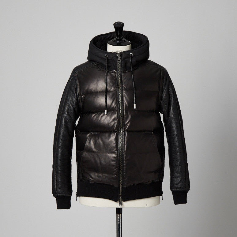【期間限定販売】Turkish Lamb Nappa & Greek Baby Lamb Mouton Combination Bomber Jacket