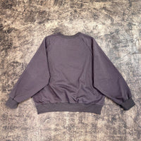 THE BAR x WIZZARD SIDE ZIP SWEAT #CHARCOAL