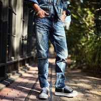 【HQ DENIM】 5P TAPERED(vintage processing.)