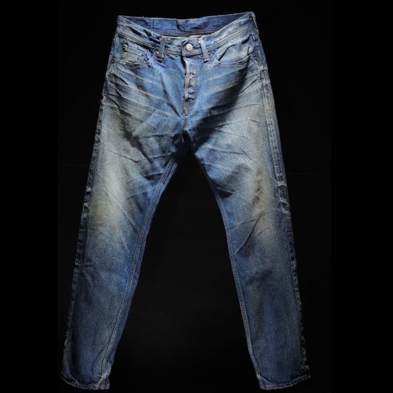【HQ DENIM】 5P TAPERED(vintage processing.)