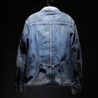 【HQ DENIM】TRUCKER JACKET(vintage processing.)