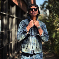 【HQ DENIM】TRUCKER JACKET(vintage processing.)