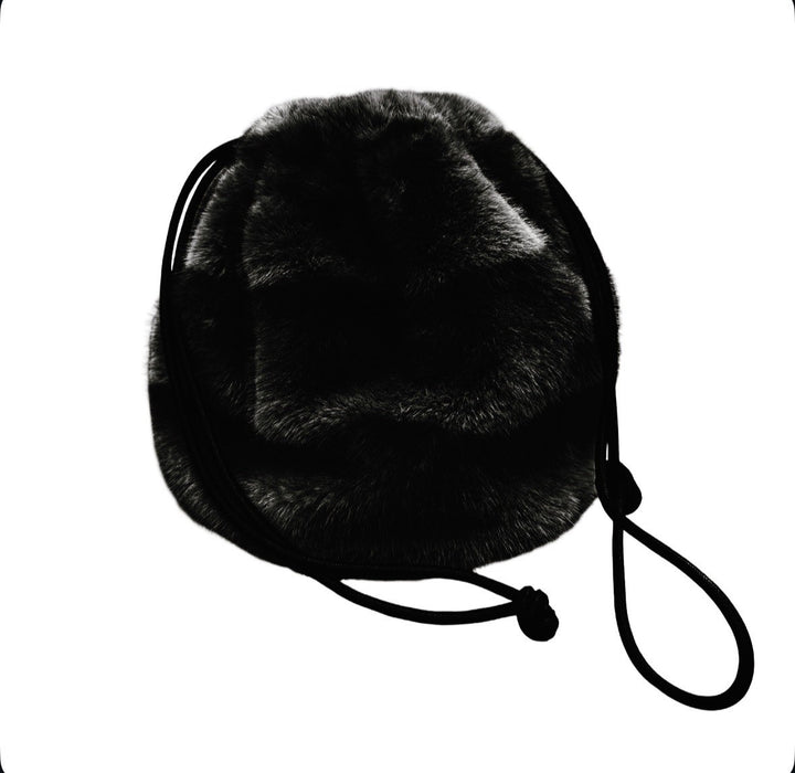 【THE BAR別注カラー】フェイクミンクバッグ『 PERLE（ペルル）』ブラック