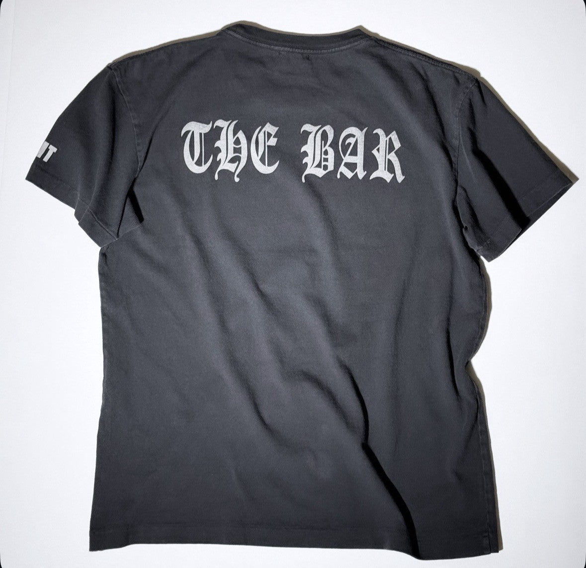 【THE BAR別注】DRY COTTON S/S TEE BLACK