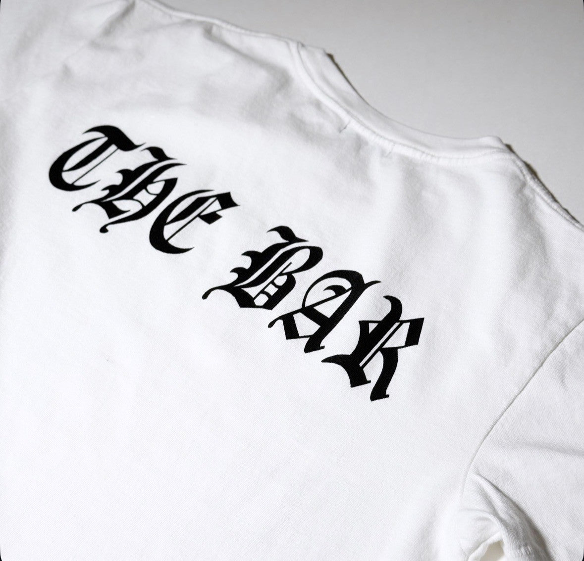 【THE BAR別注】DRY COTTON S/S TEE WHITE