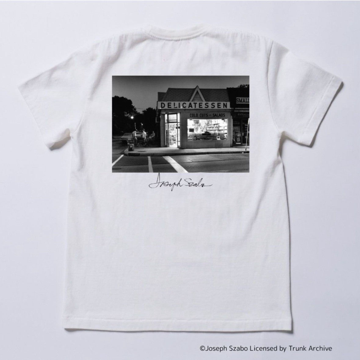 【TMT×Joseph Szabo】DRY COTTON S/S TEE （deli） ホワイト