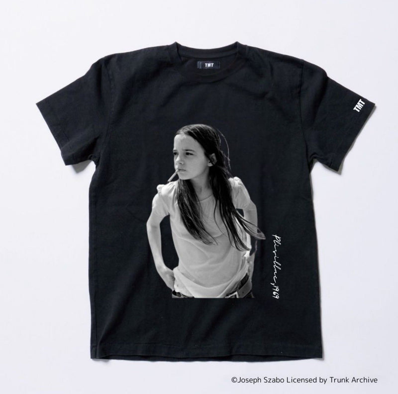 【TMT×Joseph Szabo】DRY COTTON S/S TEE （girl） ブラック