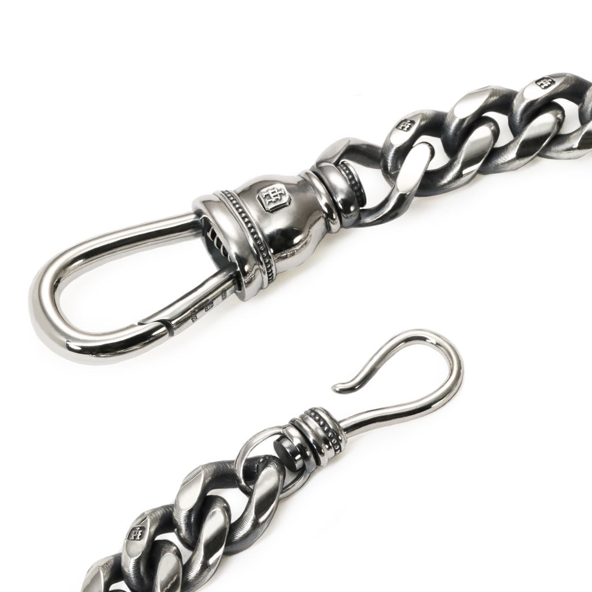 Oval Curb Wallet Chain