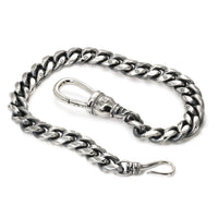 Oval Curb Wallet Chain