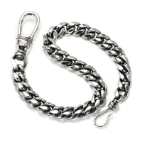 Oval Curb Wallet Chain