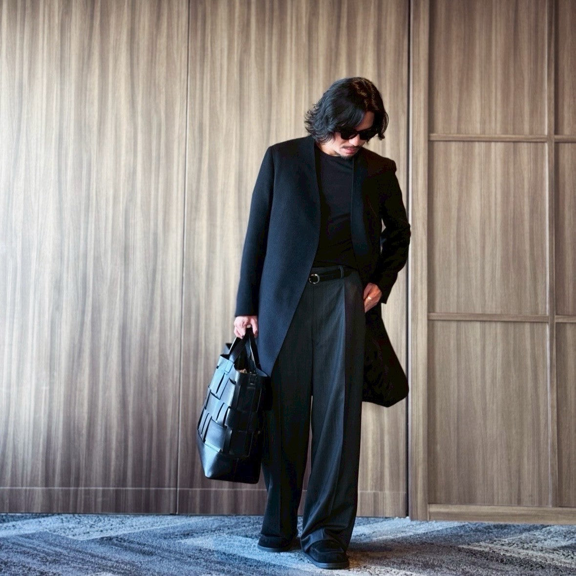 大幅値下げ！ZDAmarathon2200FSLダークグレー38新品未使用 BLIND FOLD別注ワイドパンツ「GLIDE」 ダークグレー – THE BAR