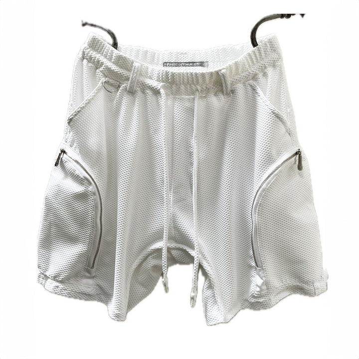 MB3082 DRY-UV MESH DEVICE CARGO SHORTS #WHITE