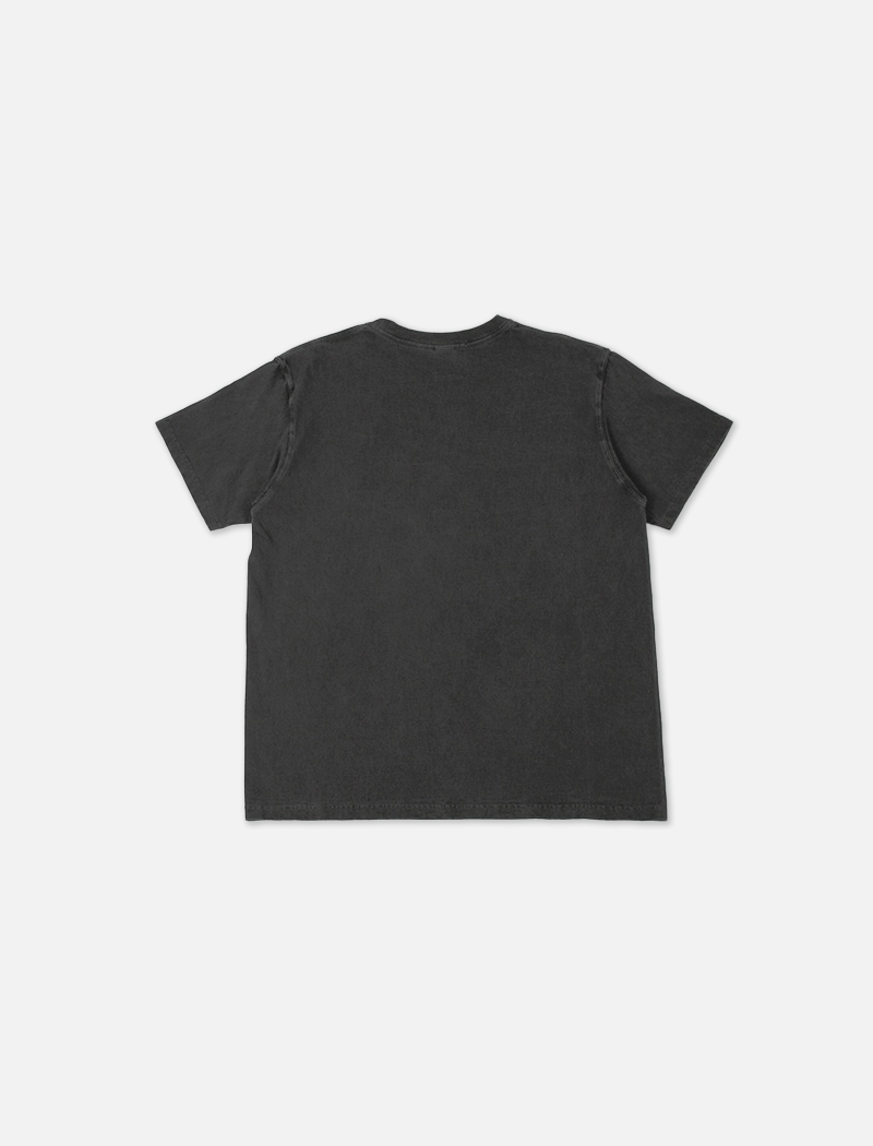 ID1904 US COTTON STUDS T-SHIRT VINTAGE BLACK