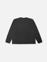 ID1905 US COTTON STUDS LONG T-SHIRT VINTAGE BLACK