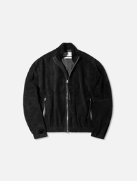 John TRUCK Jacket BLACK SUEDE