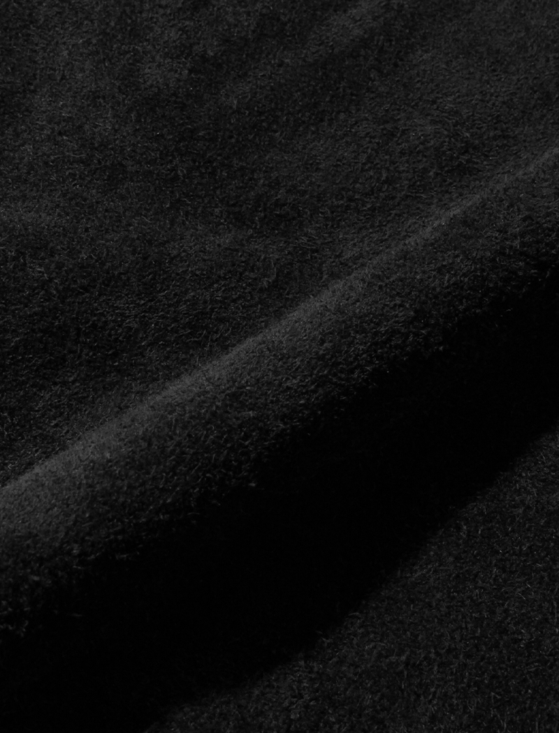 John TRUCK Jacket BLACK SUEDE