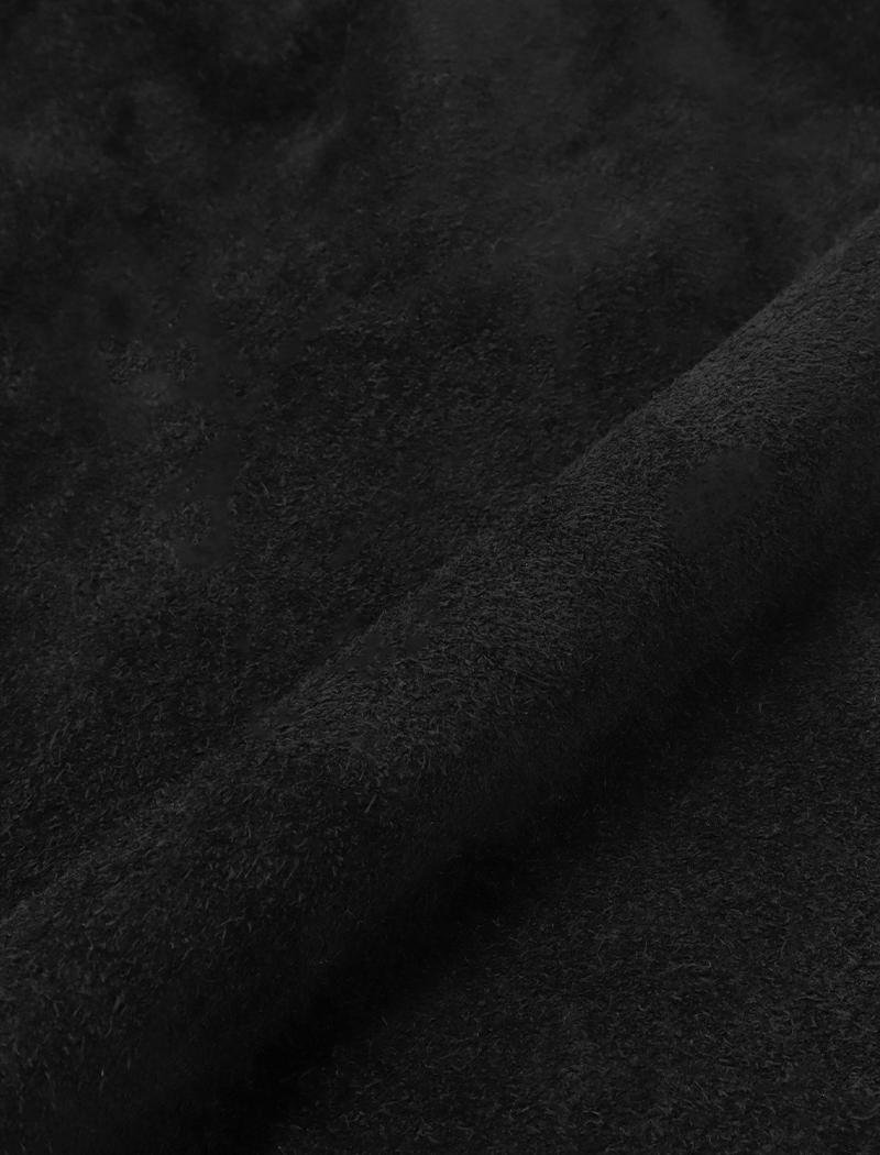 John TRUCK Pants BLACK SUEDE with HOOT silver925