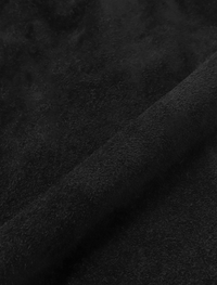 John TRUCK Pants BLACK SUEDE with HOOT silver925
