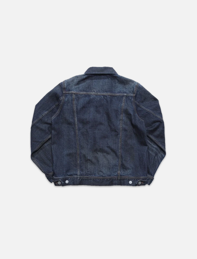 12oz SOFT DENIM TRUCKER JACKET INDIGO