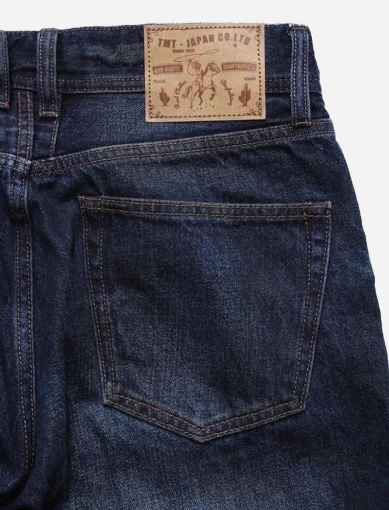 12oz SOFT DENIM 5P STRAIGHT INDIGO