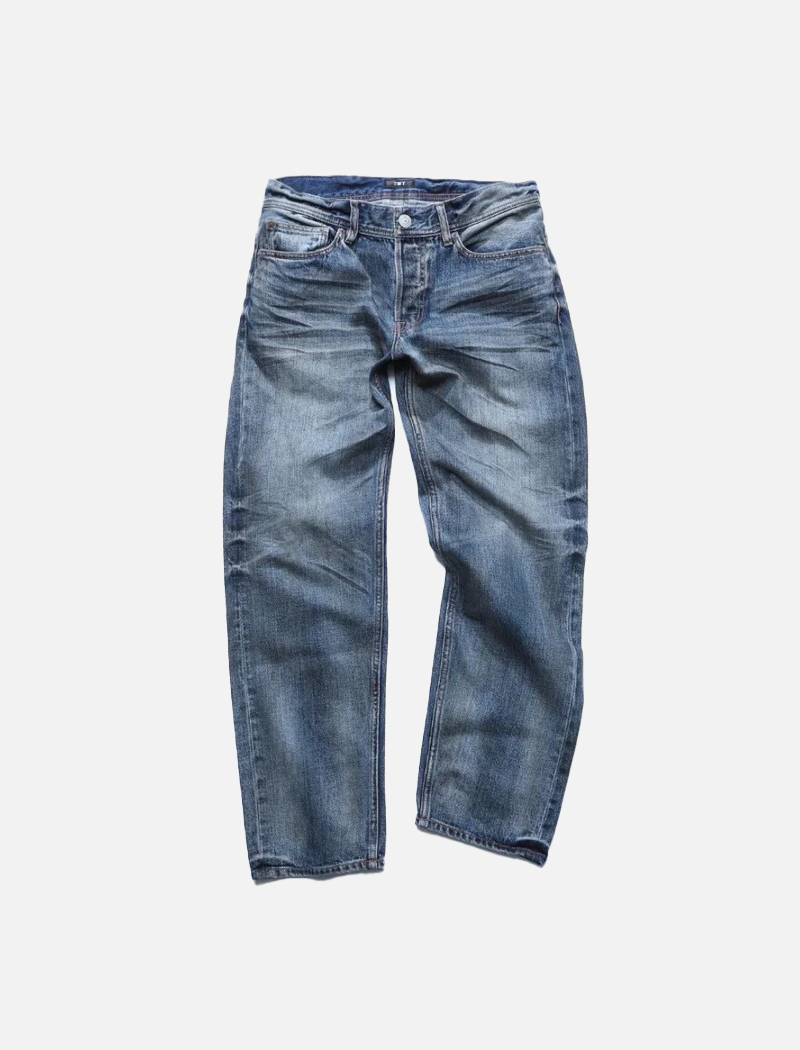 12oz SOFT DENIM 5P STRAIGHT INDIGO LIGHT