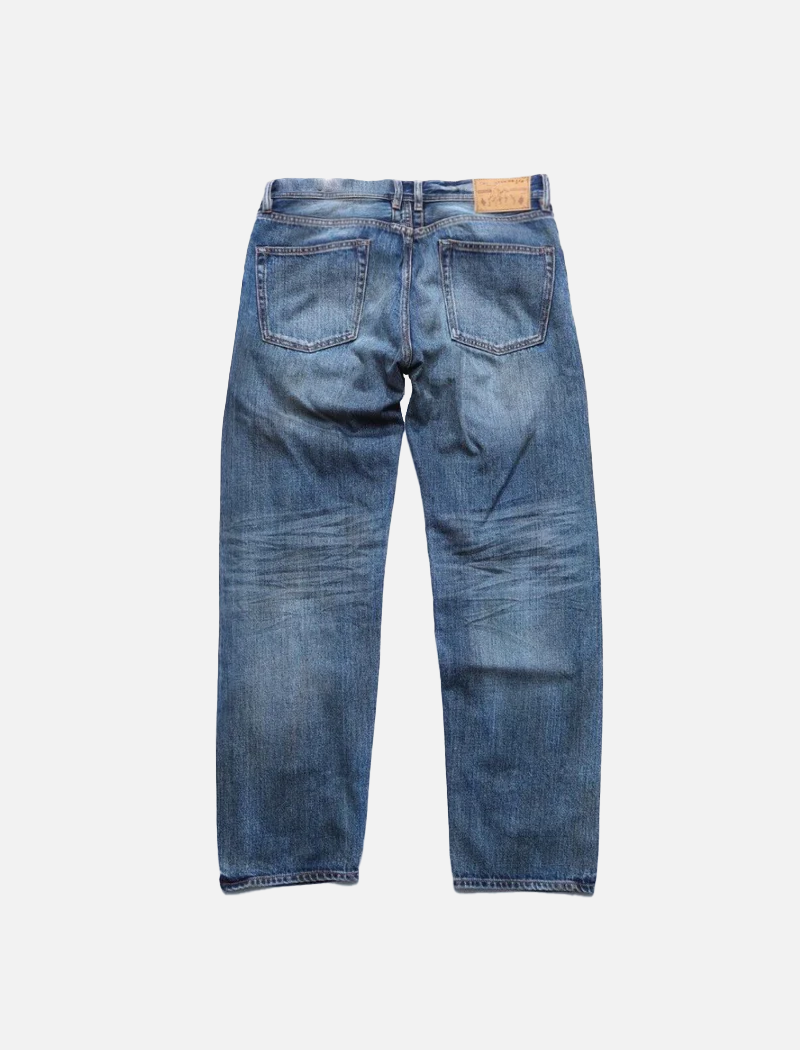 12oz SOFT DENIM 5P STRAIGHT INDIGO LIGHT
