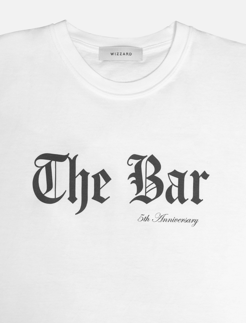 GRAPHIC T-SHIRT  "THE BAR 5th Anniv."