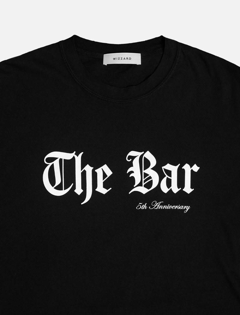 GRAPHIC T-SHIRT  "THE BAR 5th Anniv."