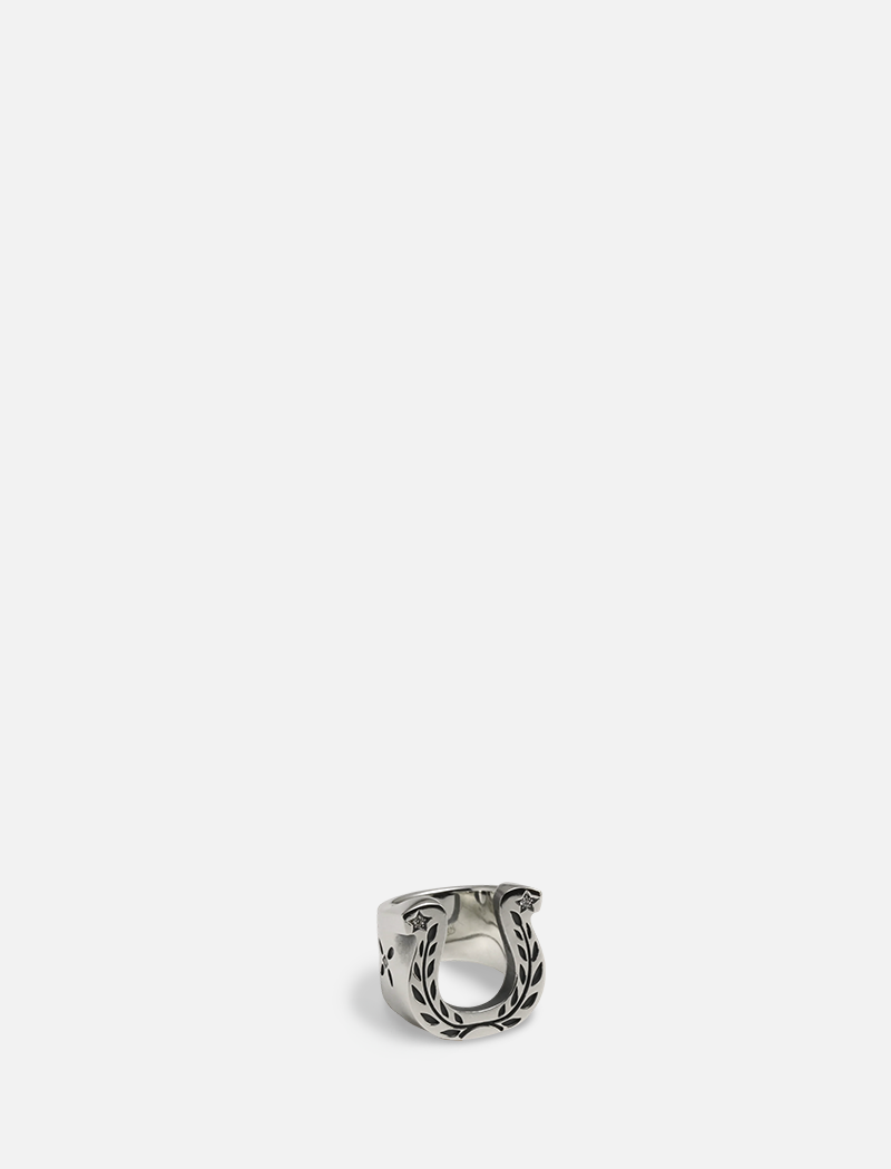 Laurel Horseshoe Ring Diamond