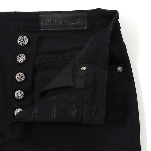 ID5511 Skinny Jeans #Black 01