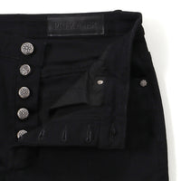 ID5511 Skinny Jeans #Black 01