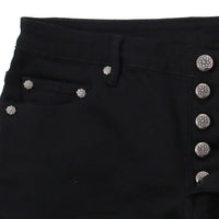 ID5511 Skinny Jeans #Black 01