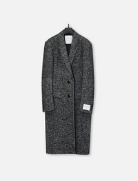 Silk Tweed Chester Coat