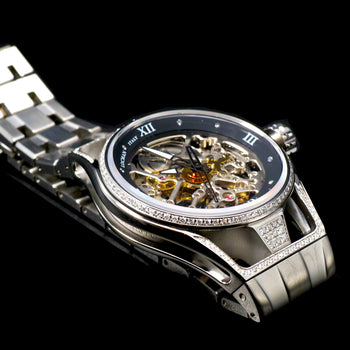 ヴィンテージ ブラック マドンナ モンセラット　アルター テーブル ベル　呪物 GIRARD-PERREGAUX VINTAGE 1945 XXL LARGE DATE AND MOON PHASES
